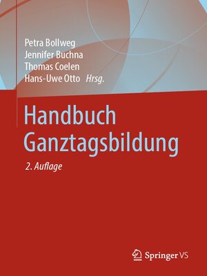 cover image of Handbuch Ganztagsbildung
